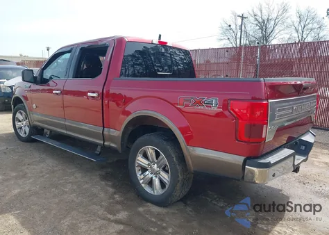 2019 Ford F-150 King Ranch из США, поврежденный, VIN 1FTEW1E54KFC02323